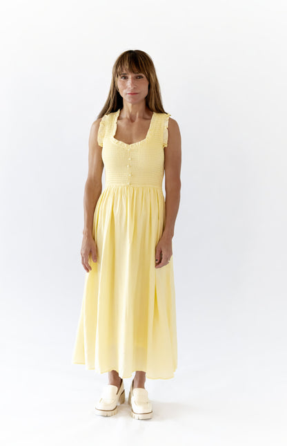Gigi Smocked Midi Dress