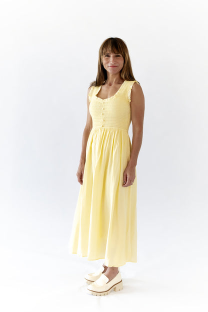 Gigi Smocked Midi Dress