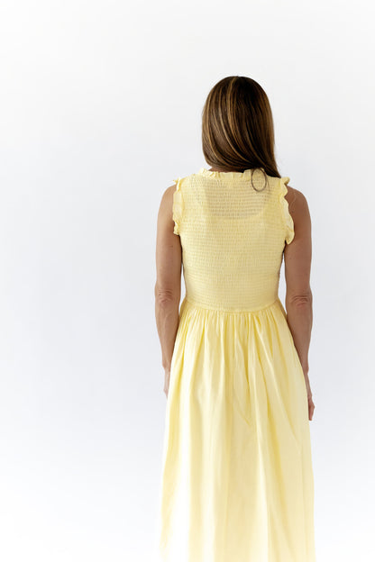 Gigi Smocked Midi Dress