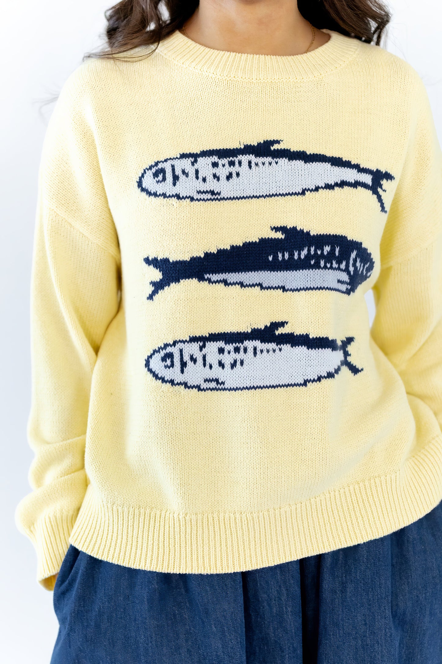Layered Sardine Sweater