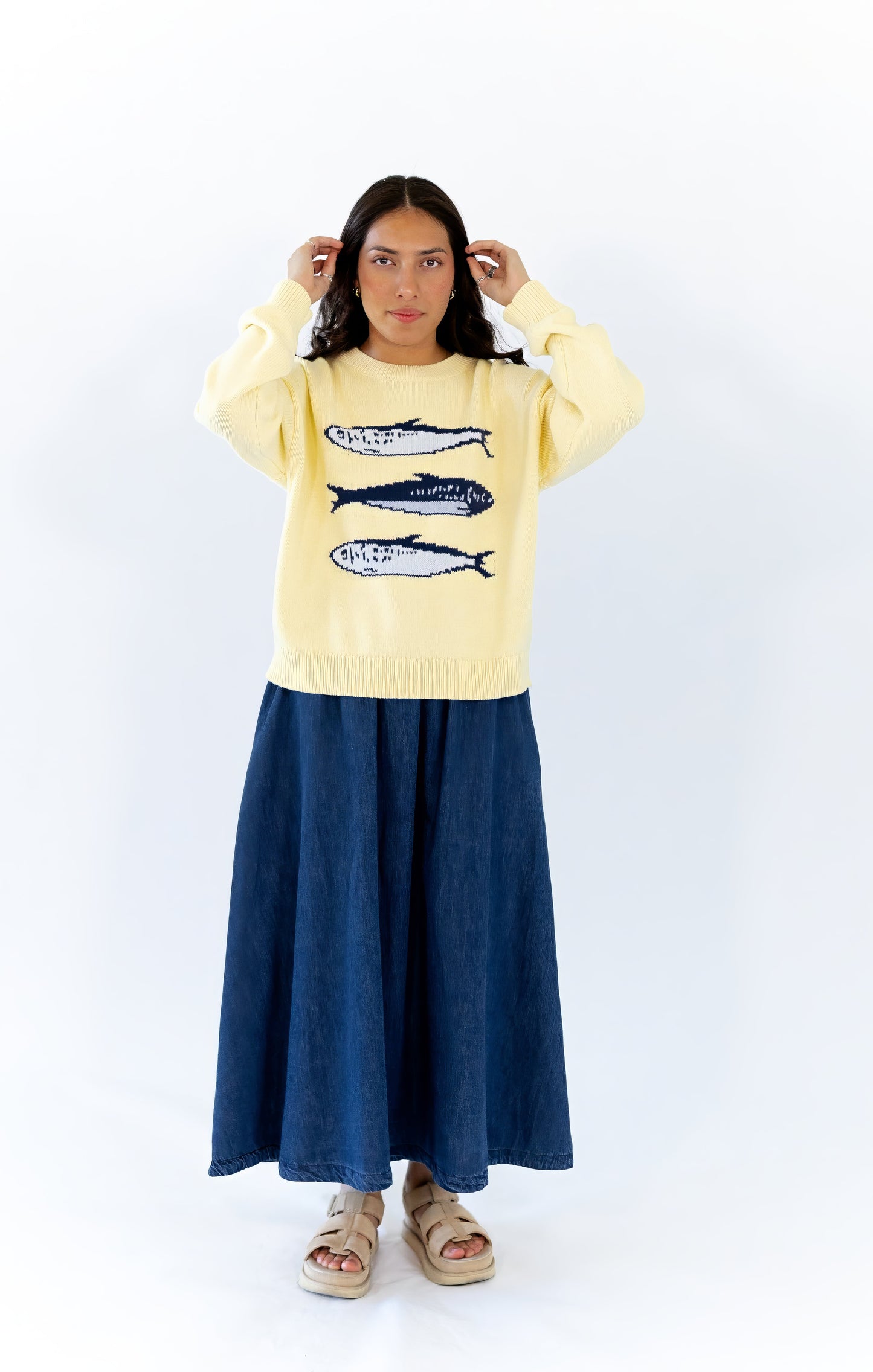 Layered Sardine Sweater