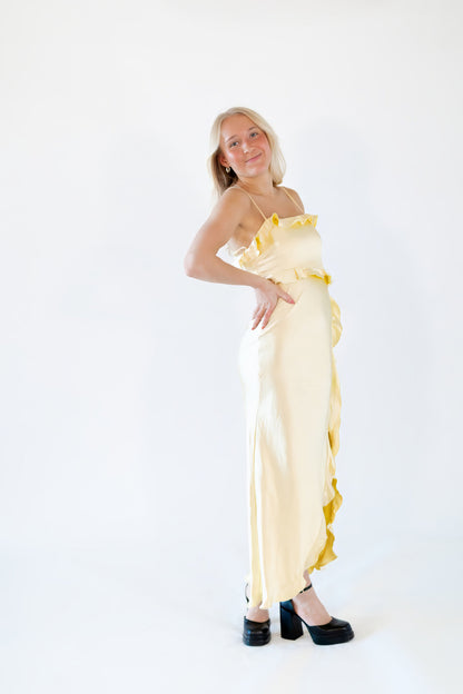 TJ Ruffled Maxi Dress