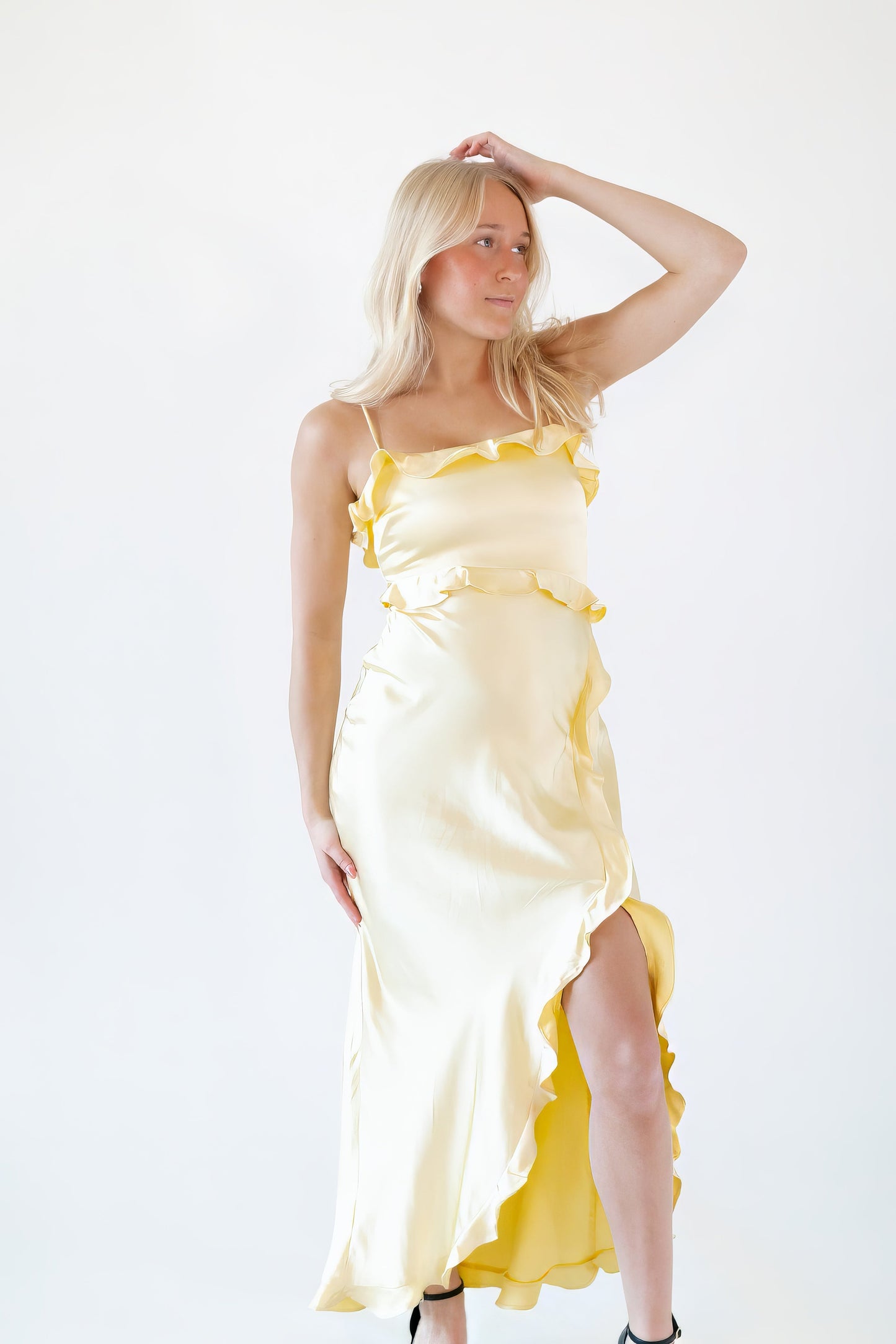 TJ Ruffled Maxi Dress