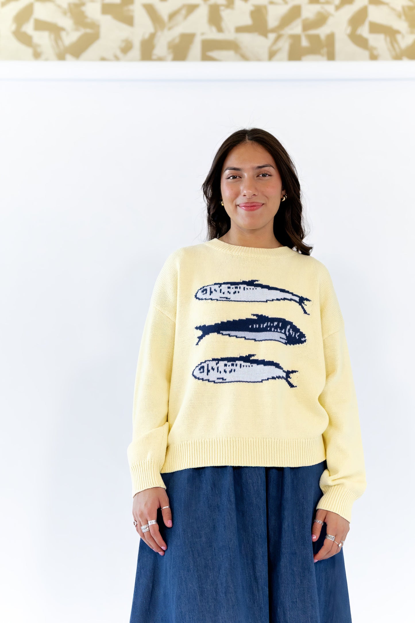 Layered Sardine Sweater