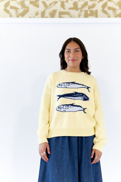 Layered Sardine Sweater