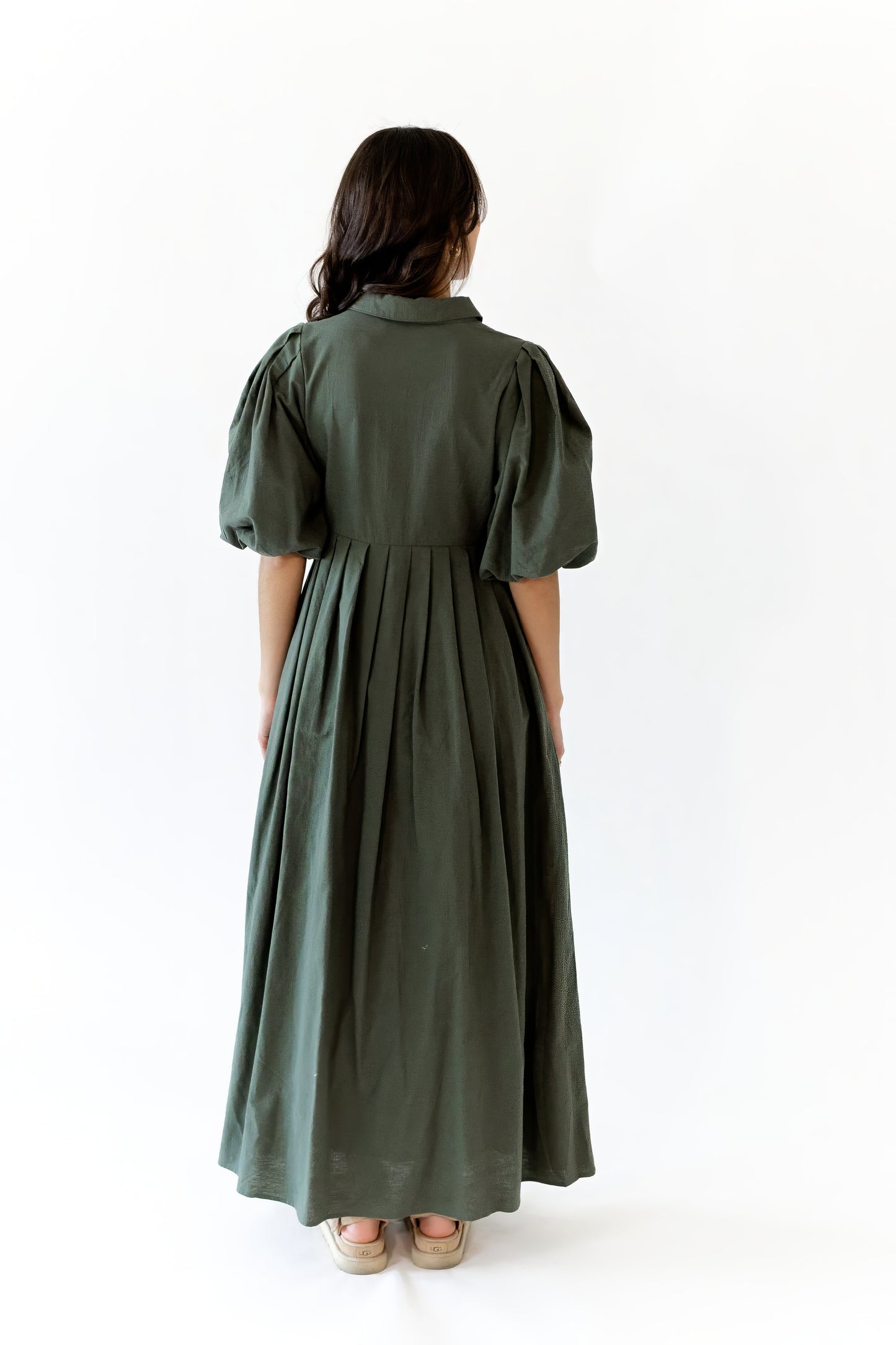 Forest Floral Maxi Dress