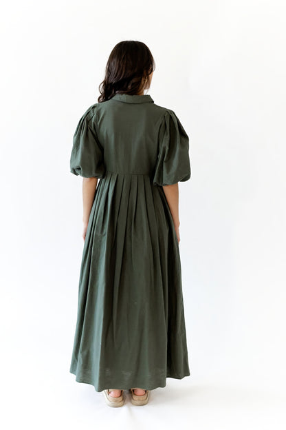 Forest Floral Maxi Dress