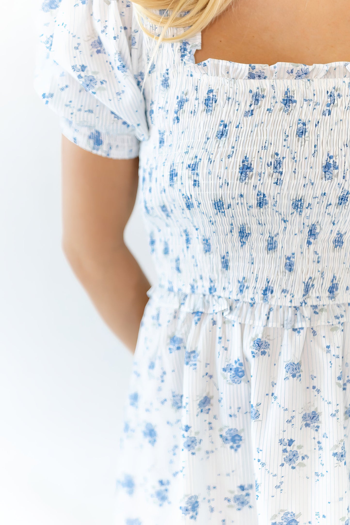 Ani Floral Smocked Dress