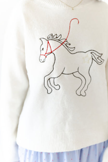 Dillon Embroidered Sweater