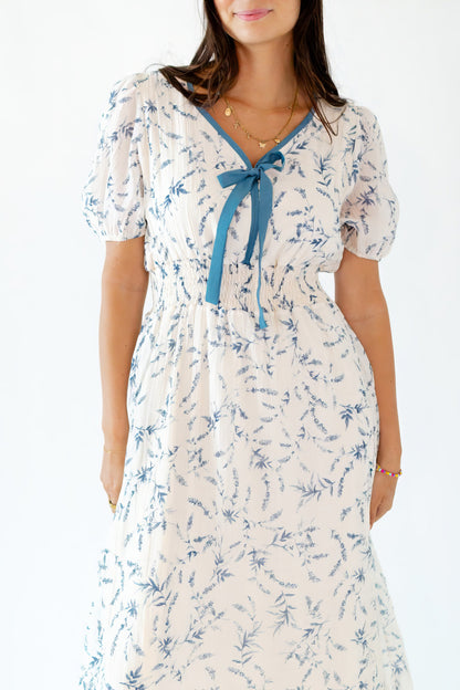 Gwen Floral Bow Dress