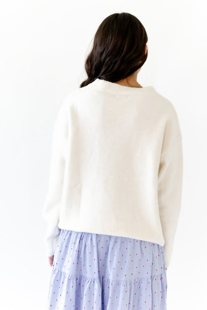 Dillon Embroidered Sweater