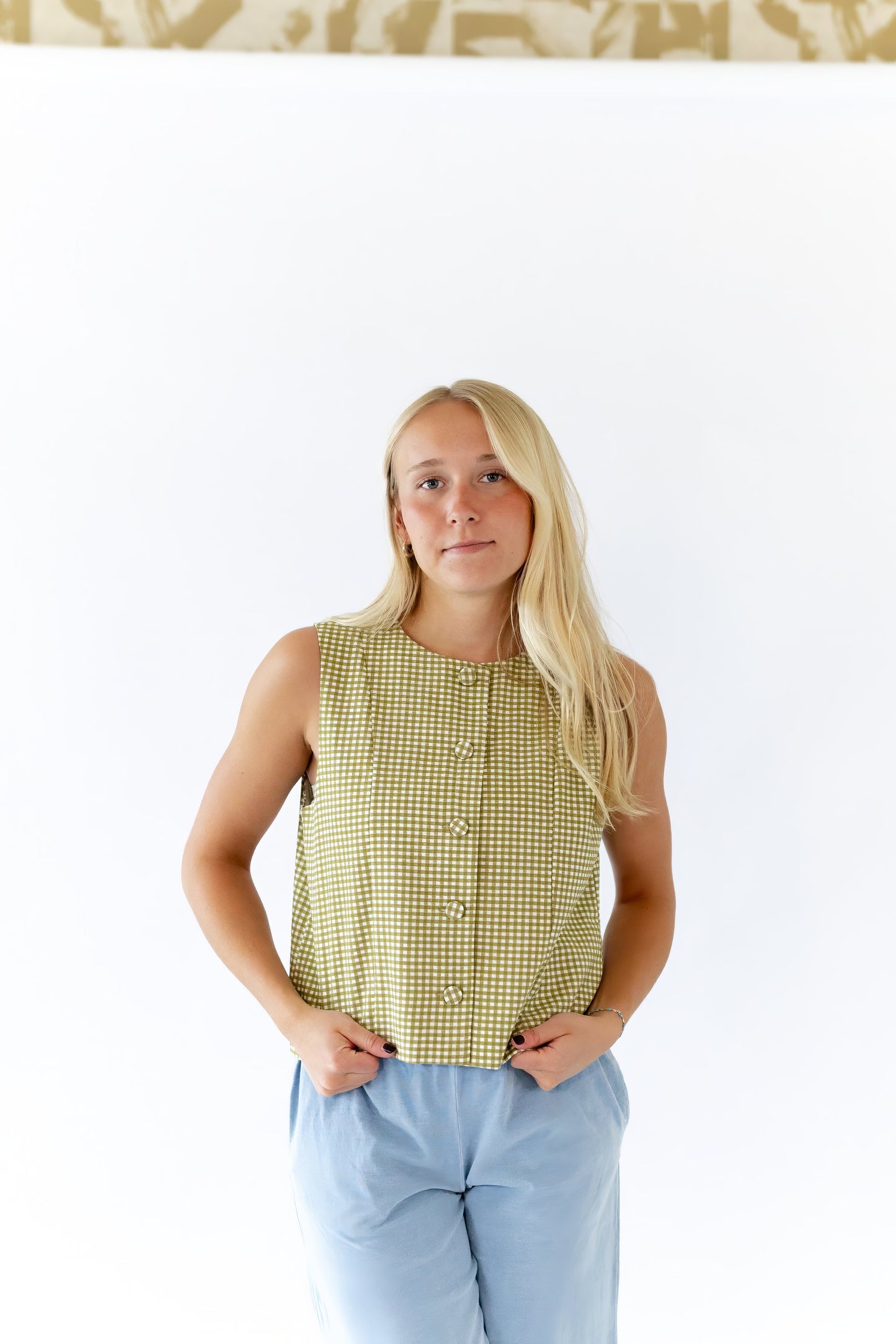 Tilly Plaid Top