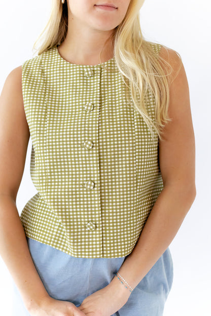 Tilly Plaid Top