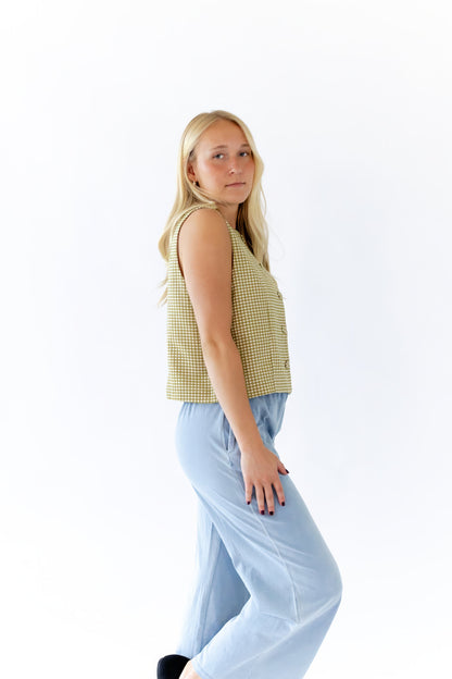 Tilly Plaid Top