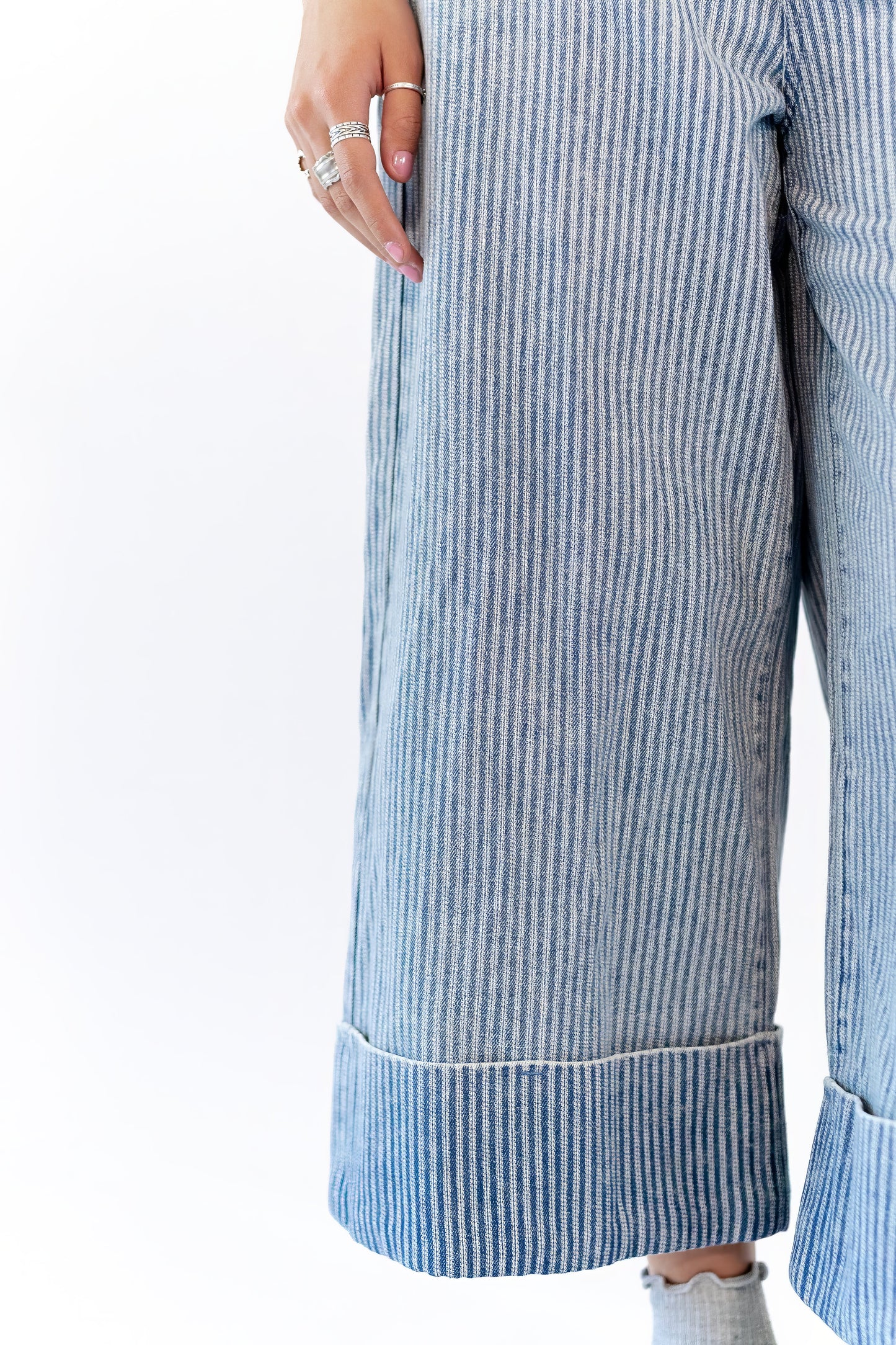 Arya Striped Denim  ⤫ Restocked