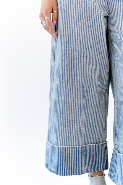 Arya Striped Denim  ⤫ Restocked