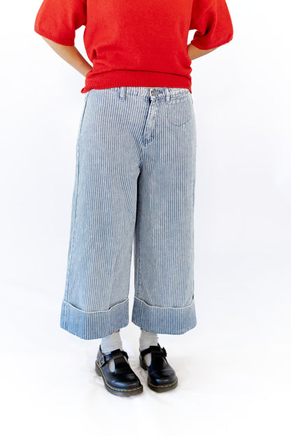 Arya Striped Denim  ⤫ Restocked