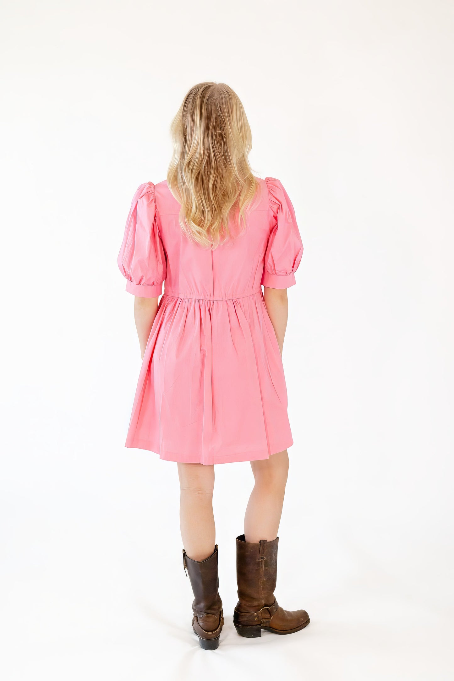 Francesca Ribbon Tie Waist Dress