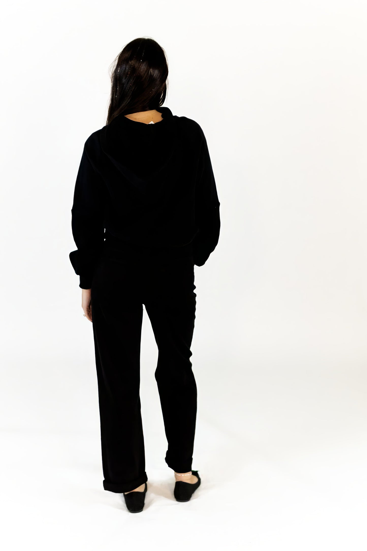 Portia Asymmetrical Button Down Hoodie