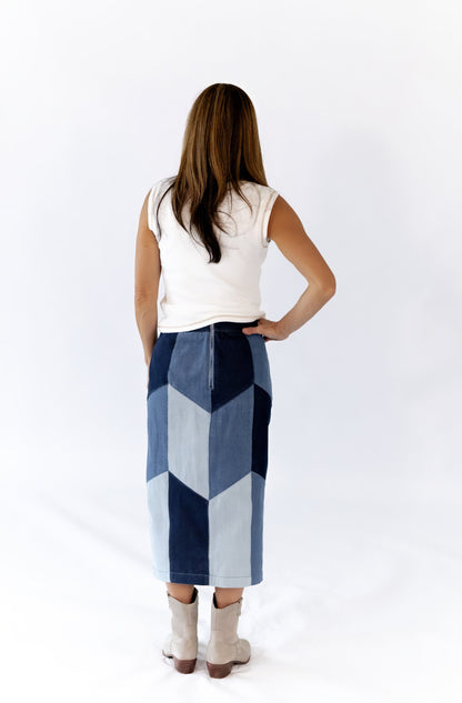 Quincy Split Neck Top