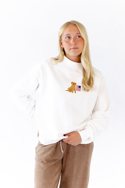 Patriotic Puppy Sweatshirt