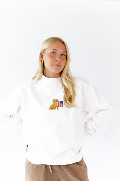 Patriotic Puppy Sweatshirt