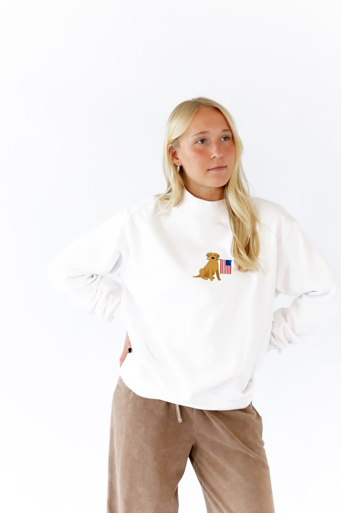 Patriotic Puppy Sweatshirt