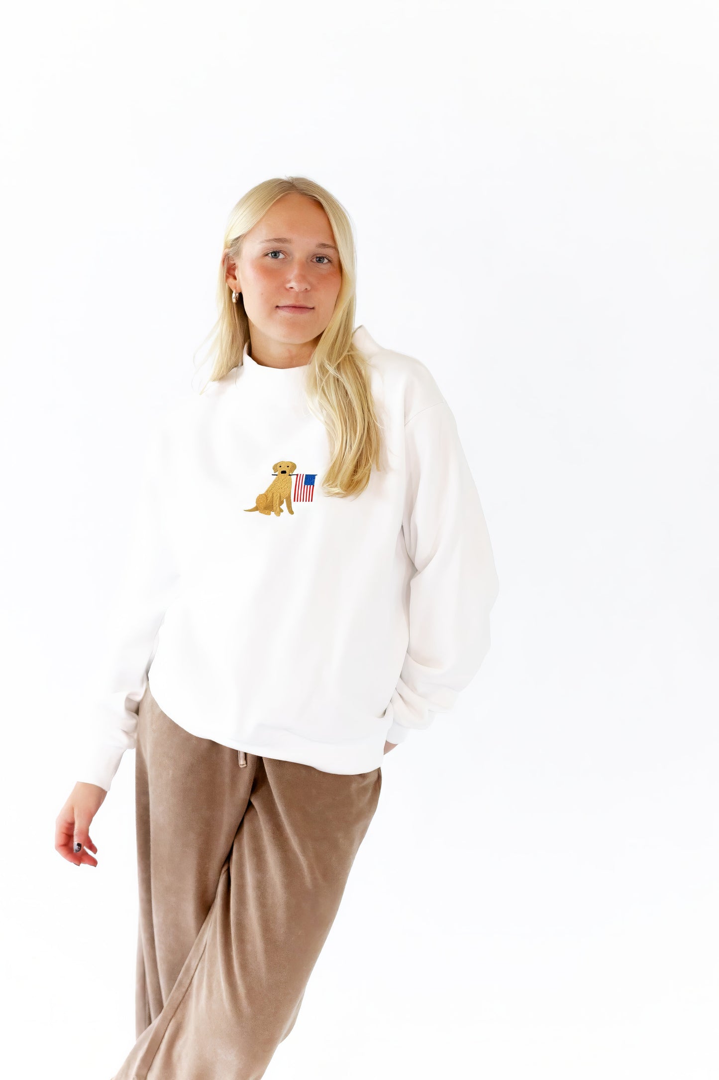Patriotic Puppy Sweatshirt