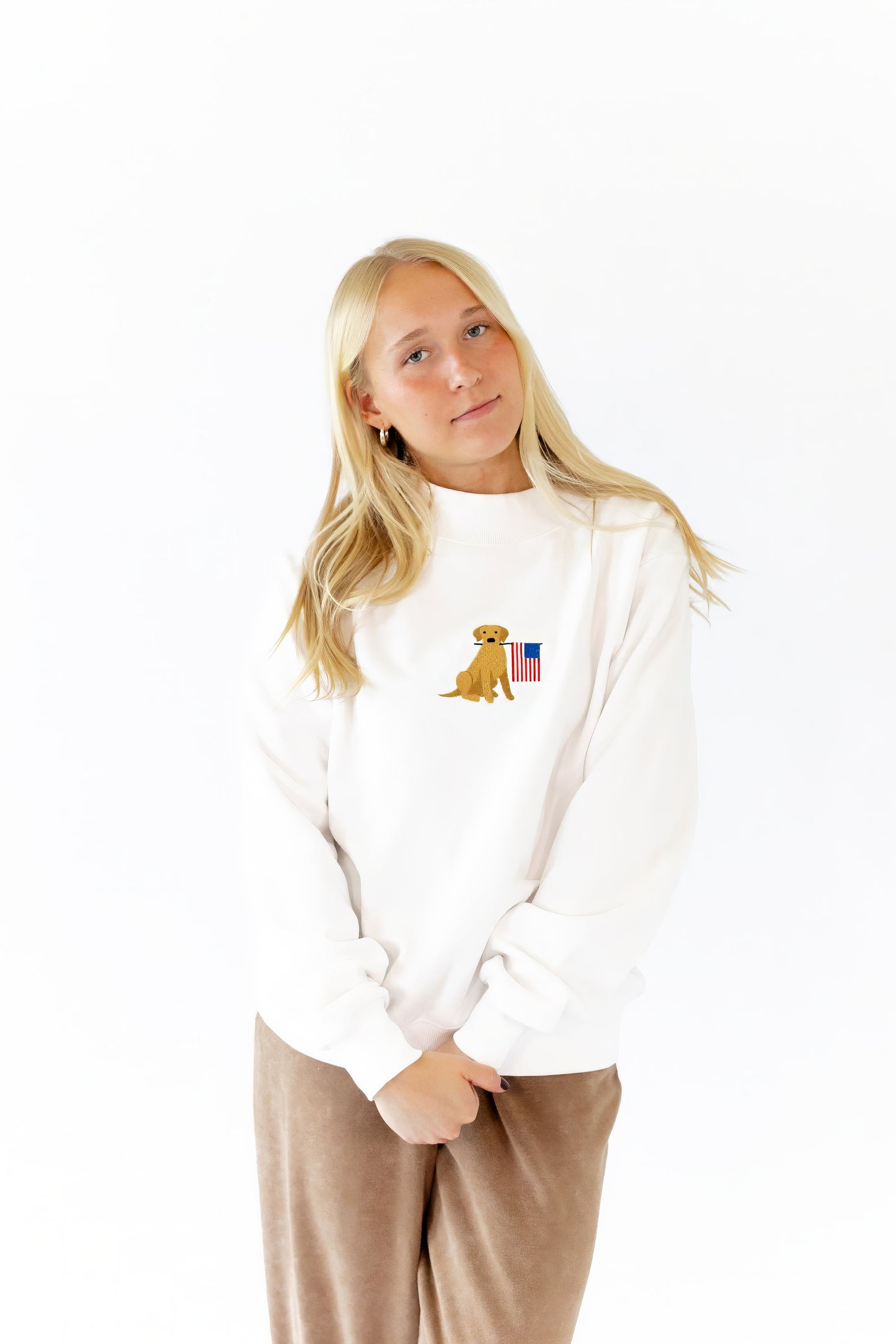 Patriotic Puppy Sweatshirt