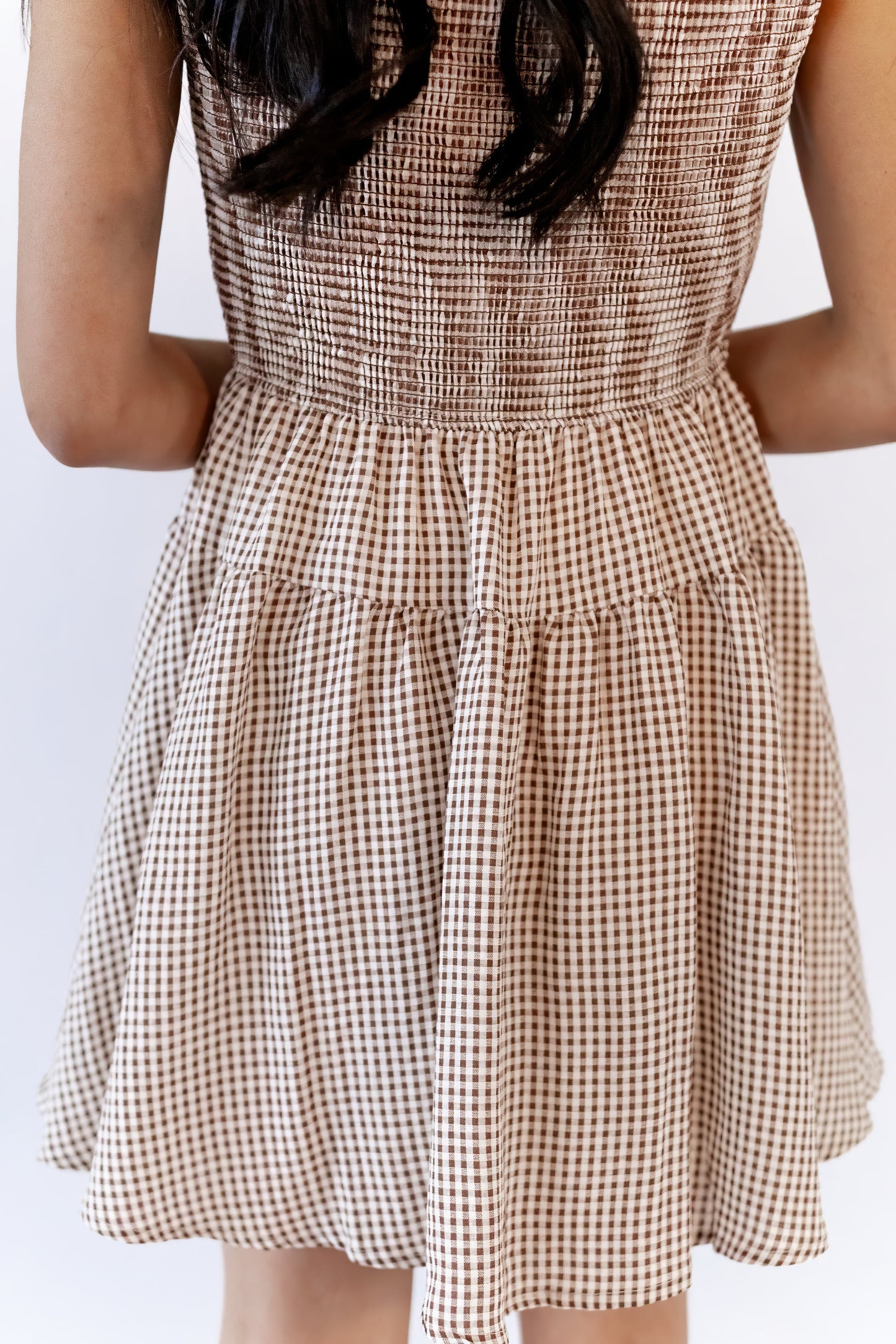 Mairn Gingham Mini Dress
