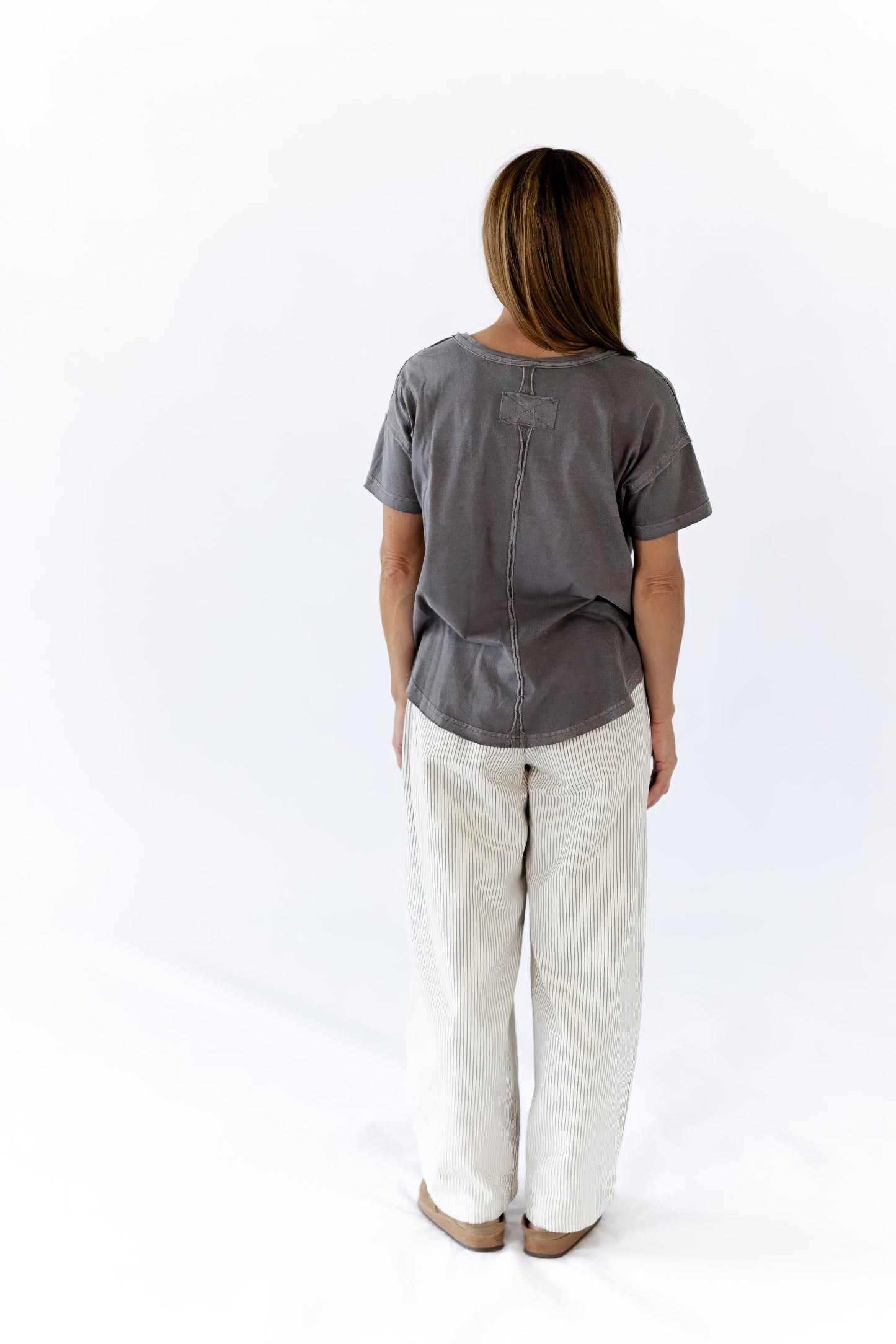 Lucia Striped Tie Waist Pants