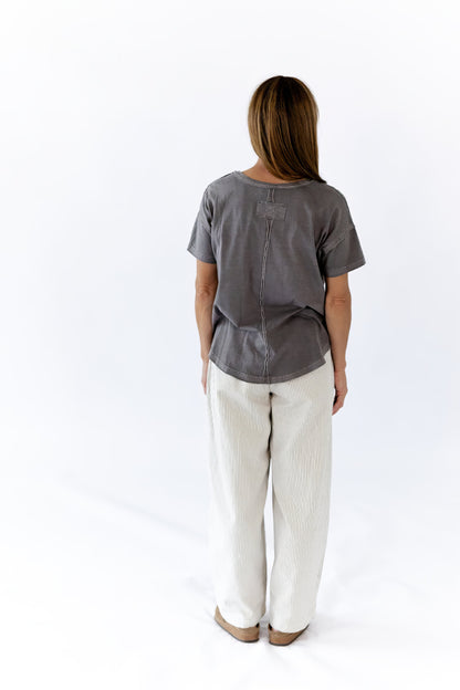 Lucia Striped Tie Waist Pants