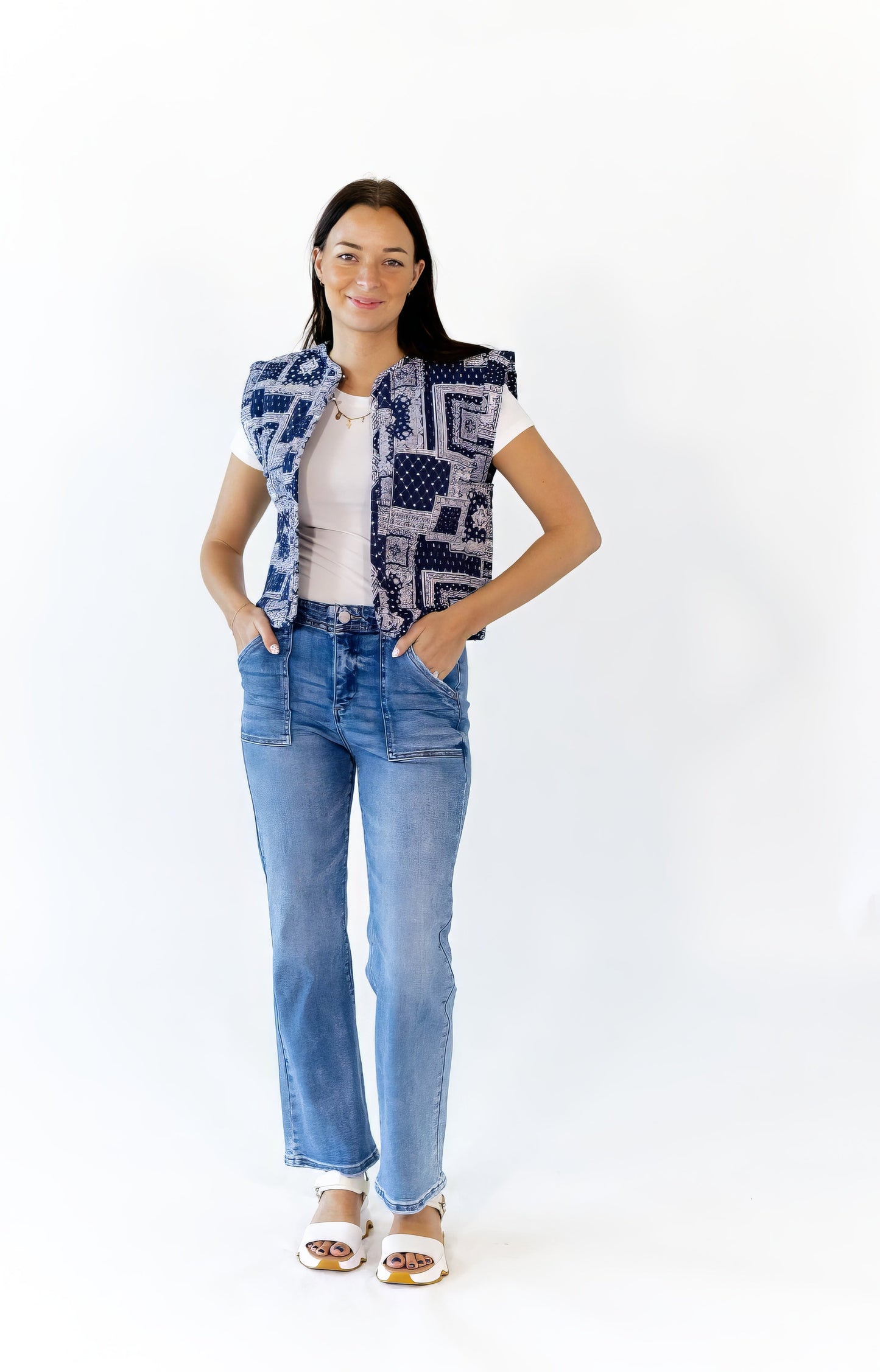 Hayla Patch Pocket Denim