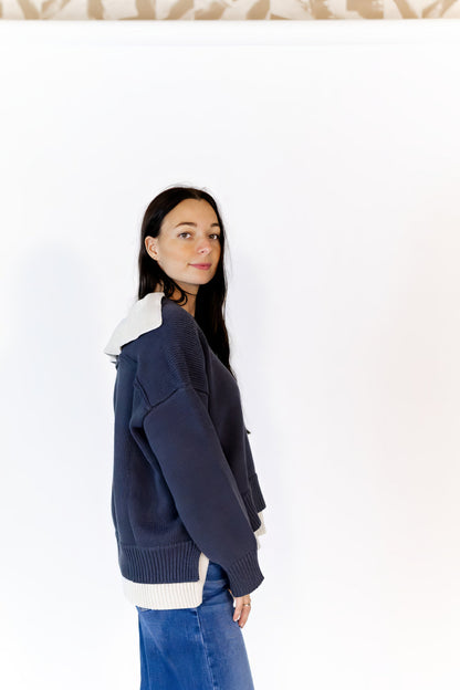 Tabbie Layered Knit Top