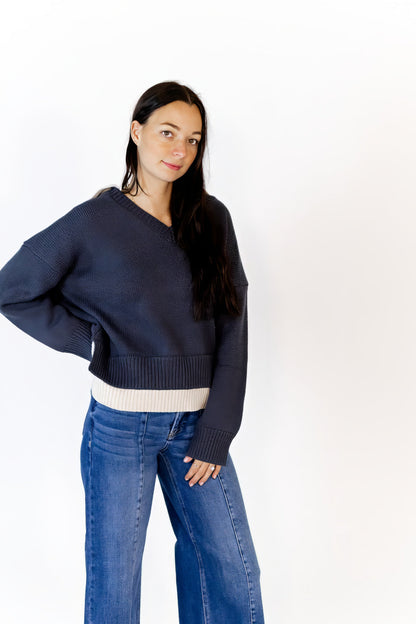 Tabbie Layered Knit Top