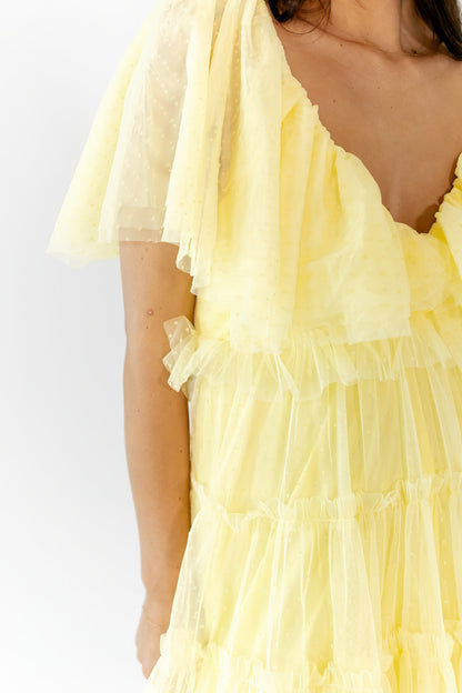 Tasha Layered Ruffle Mini Dress
