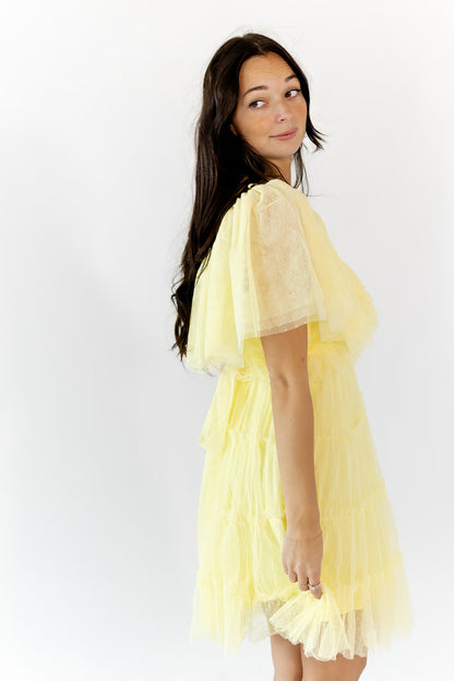 Tasha Layered Ruffle Mini Dress