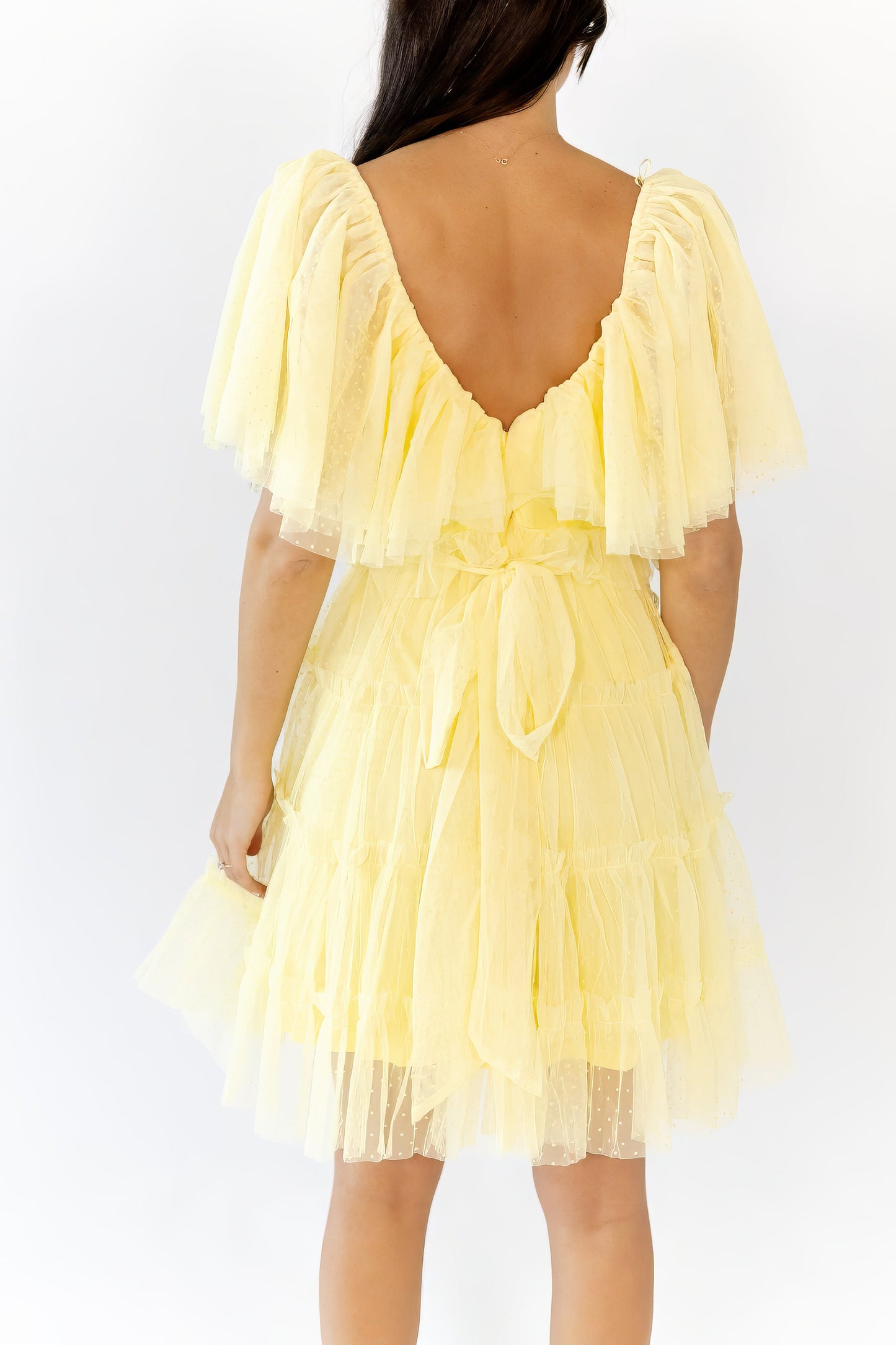 Tasha Layered Ruffle Mini Dress