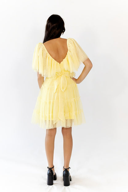 Tasha Layered Ruffle Mini Dress