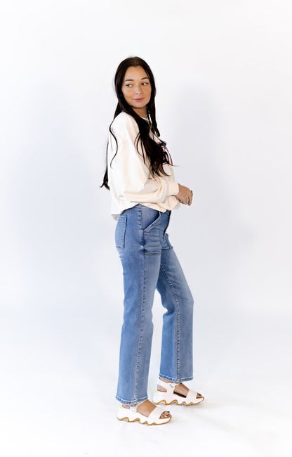 Hayla Patch Pocket Denim