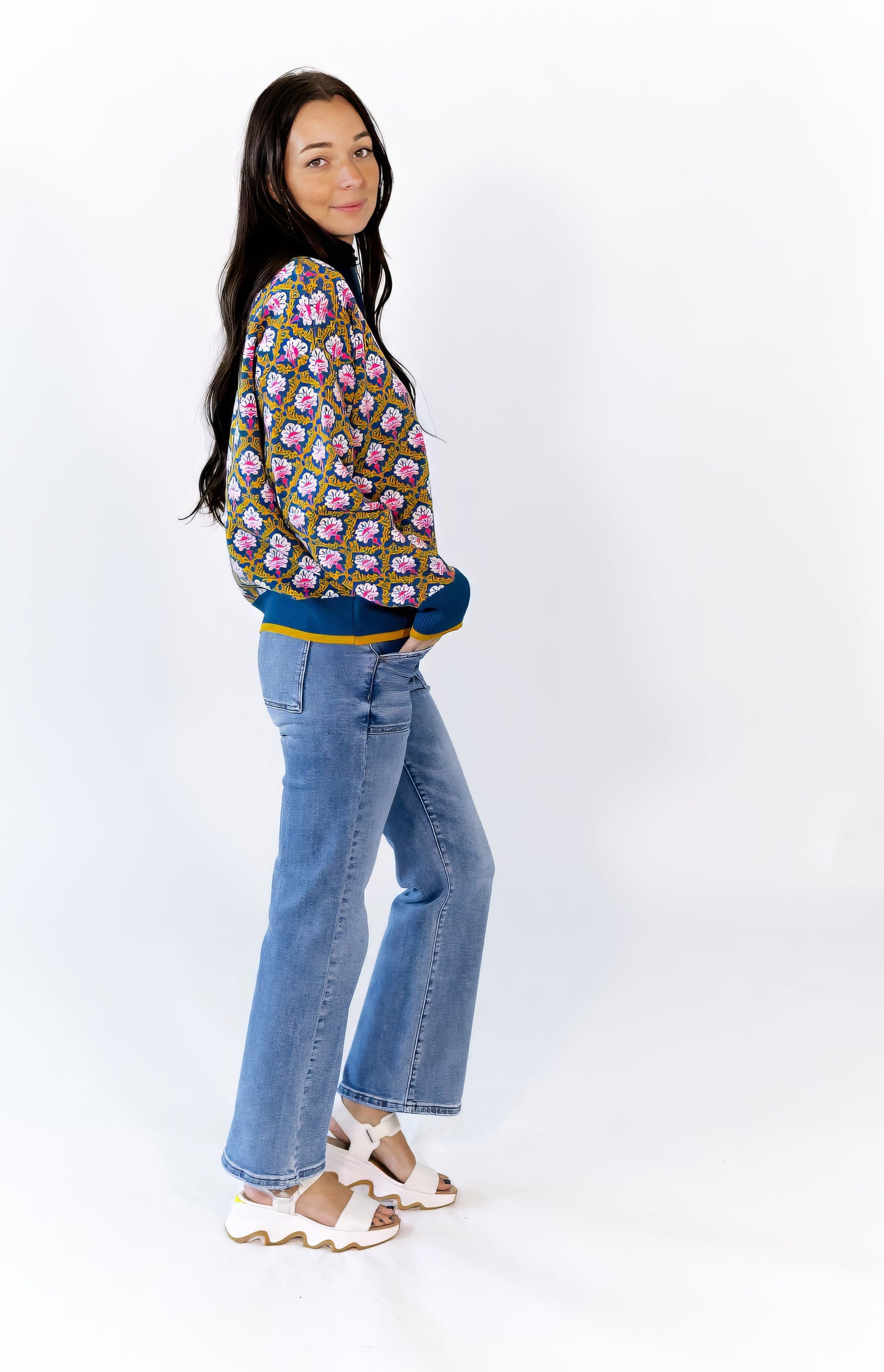 Hayla Patch Pocket Denim