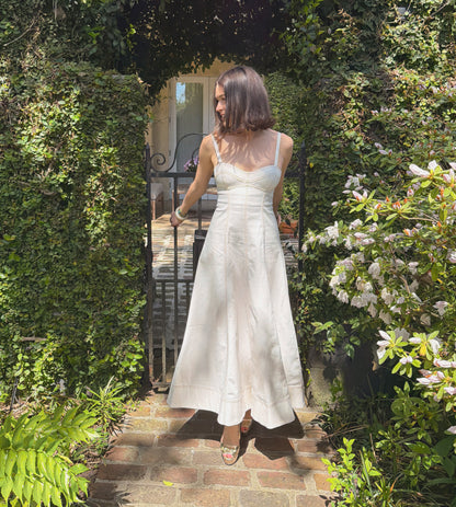 The Fiona Dress - Off White