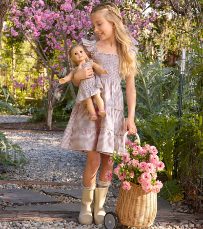 The American Girl® x Hill House Tiny Ellie Nap Dress - Samantha's Historical Print