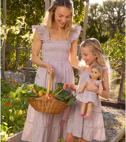 The American Girl® x Hill House Tiny Ellie Nap Dress - Samantha's Historical Print