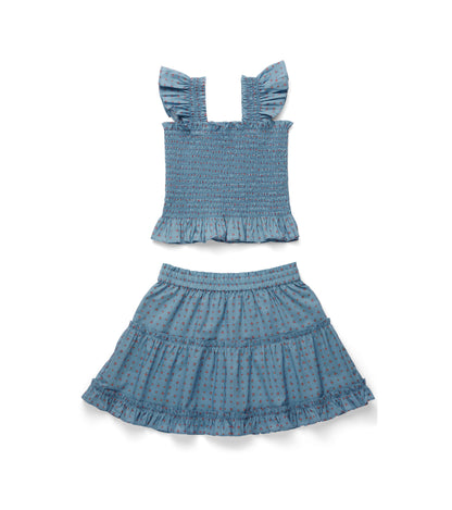 The American Girl® x Hill House Tiny Paz Nap Set - Kirsten's Historical Print