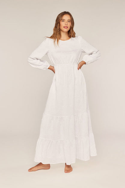 The Botanical White Dress