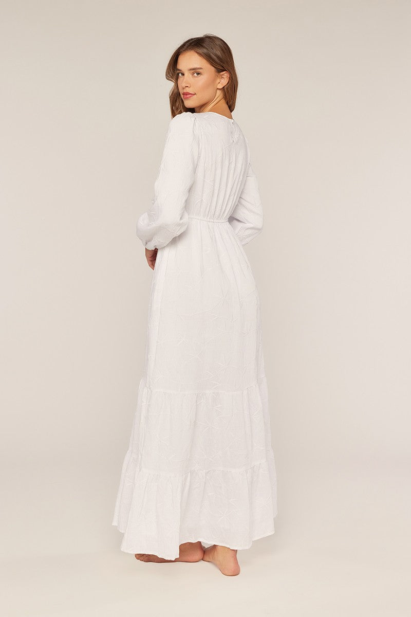 The Botanical White Dress