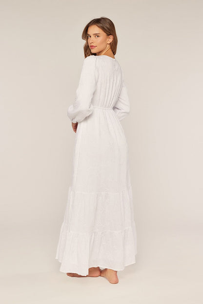 The Botanical White Dress
