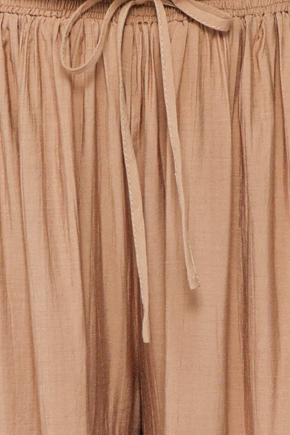 Ayvah Balloon Hem Pants - Camel