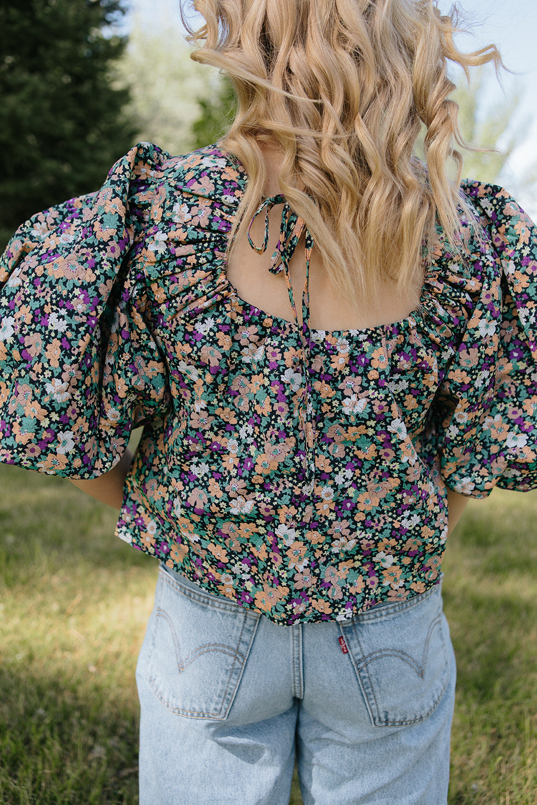 Fleur Puffed Sleeve Blouse